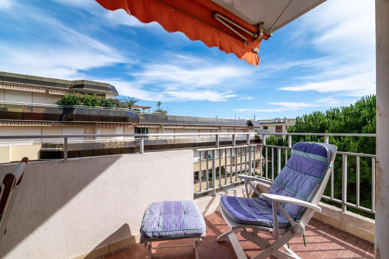 Apartmán Grand T3 Juan Les Pins, 2 Balcons, Proche Plage Antibes Exteriér fotografie